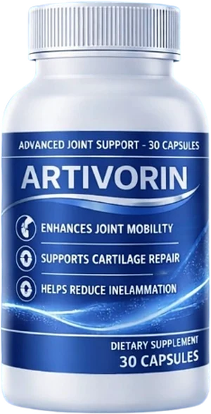 A bottle of Artivorin Advanced Joint Support